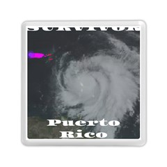 Survivor Of Hurricane Maria Puerto Rico Memory Card Reader (square) by StarvingArtisan