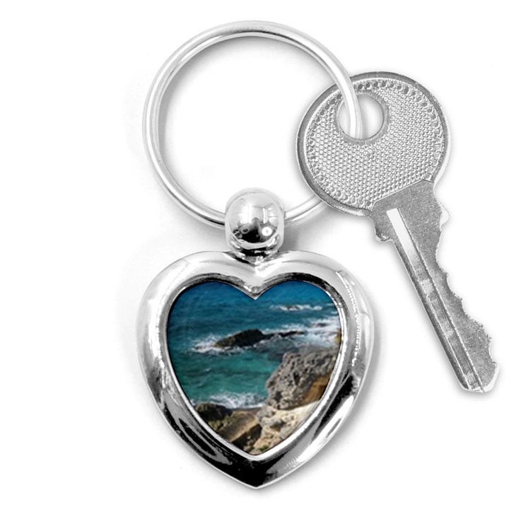 Isla Mujeres Mexico Key Chains (Heart) 