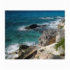 Isla Mujeres Mexico Small Glasses Cloth by StarvingArtisan