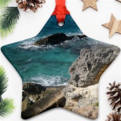 Isla Mujeres Mexico Star Ornament (two Sides) by StarvingArtisan