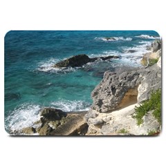 Isla Mujeres Mexico Large Doormat  by StarvingArtisan