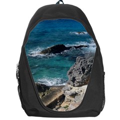 Isla Mujeres Mexico Backpack Bag by StarvingArtisan