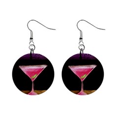 Cosmo Cocktails Mini Button Earrings by StarvingArtisan