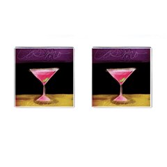 Cosmo Cocktails Cufflinks (square) by StarvingArtisan