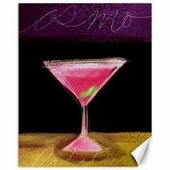 Cosmo Cocktails Canvas 11  X 14  by StarvingArtisan