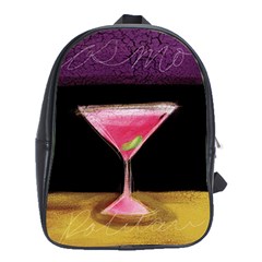 Cosmo Cocktails School Bag (xl) by StarvingArtisan