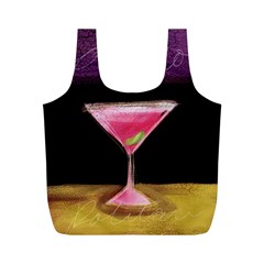 Cosmo Cocktails Full Print Recycle Bag (m) by StarvingArtisan