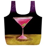 Cosmo Cocktails Full Print Recycle Bag (XL) Front