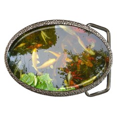 Koi Fish Pond Belt Buckles by StarvingArtisan