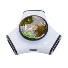 Koi Fish Pond 3-port Usb Hub by StarvingArtisan