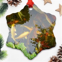 Koi Fish Pond Ornament (snowflake) by StarvingArtisan