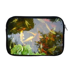 Koi Fish Pond Apple Macbook Pro 17  Zipper Case by StarvingArtisan