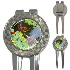 Koi Fish Pond 3-in-1 Golf Divots by StarvingArtisan