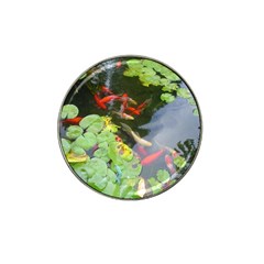 Koi Fish Pond Hat Clip Ball Marker (4 Pack) by StarvingArtisan