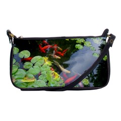 Koi Fish Pond Shoulder Clutch Bag by StarvingArtisan