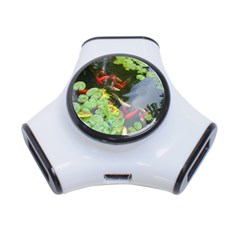 Koi Fish Pond 3-port Usb Hub by StarvingArtisan