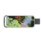 Koi Fish Pond Portable USB Flash (One Side) Front