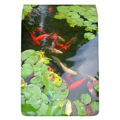 Koi Fish Pond Removable Flap Cover (l) by StarvingArtisan