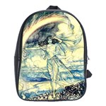 Vintage - To See The Sea School Bag (Large) Front