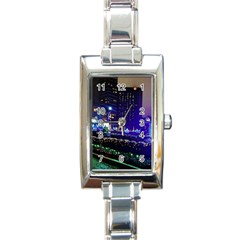 Columbus Commons Rectangle Italian Charm Watch