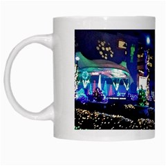 Columbus Commons White Mugs by Riverwoman