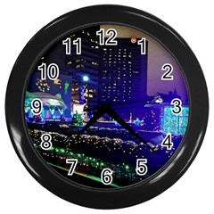 Columbus Commons Wall Clock (black)