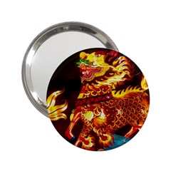 Dragon Lights 2 25  Handbag Mirrors