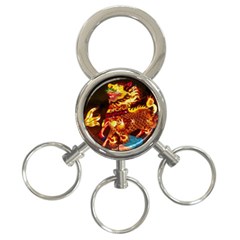 Dragon Lights 3-ring Key Chains