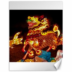 Dragon Lights Canvas 12  X 16  by Riverwoman