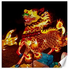 Dragon Lights Canvas 20  X 20  by Riverwoman