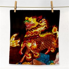 Dragon Lights Face Towel