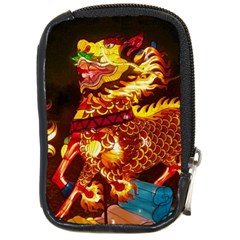 Dragon Lights Compact Camera Leather Case