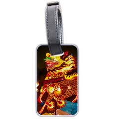 Dragon Lights Luggage Tags (two Sides) by Riverwoman