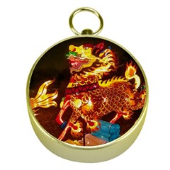 Dragon Lights Gold Compasses