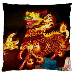 Dragon Lights Standard Flano Cushion Case (one Side) by Riverwoman