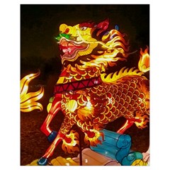 Dragon Lights Drawstring Bag (small)