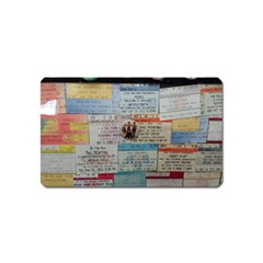 Concert Memorabilia  Magnet (name Card) by StarvingArtisan