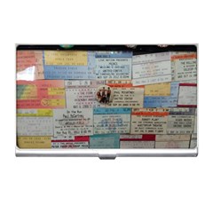 Concert Memorabilia  Business Card Holder by StarvingArtisan