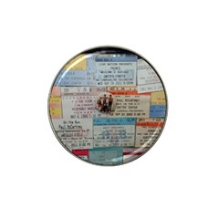 Concert Memorabilia  Hat Clip Ball Marker by StarvingArtisan