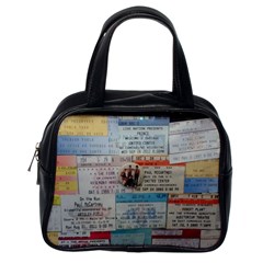 Concert Memorabilia  Classic Handbag (one Side) by StarvingArtisan