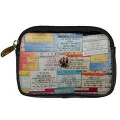 Concert Memorabilia  Digital Camera Leather Case by StarvingArtisan