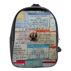 Concert Memorabilia  School Bag (large) by StarvingArtisan