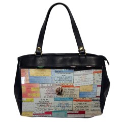 Concert Memorabilia  Oversize Office Handbag (2 Sides) by StarvingArtisan