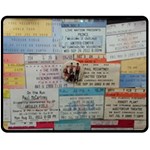 Concert Memorabilia  Fleece Blanket (Medium)  60 x50  Blanket Front