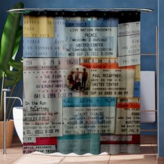 Concert Memorabilia  Shower Curtain 60  X 72  (medium)  by StarvingArtisan