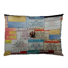 Concert Memorabilia  Pillow Case (two Sides) by StarvingArtisan