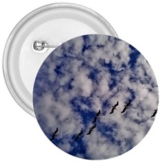 Pelicans In Flight 3  Buttons by StarvingArtisan