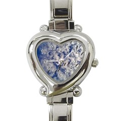 Pelicans In Flight Heart Italian Charm Watch by StarvingArtisan