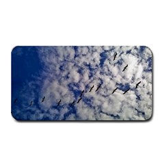 Pelicans In Flight Medium Bar Mats by StarvingArtisan