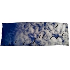 Pelicans In Flight Body Pillow Case Dakimakura (two Sides) by StarvingArtisan